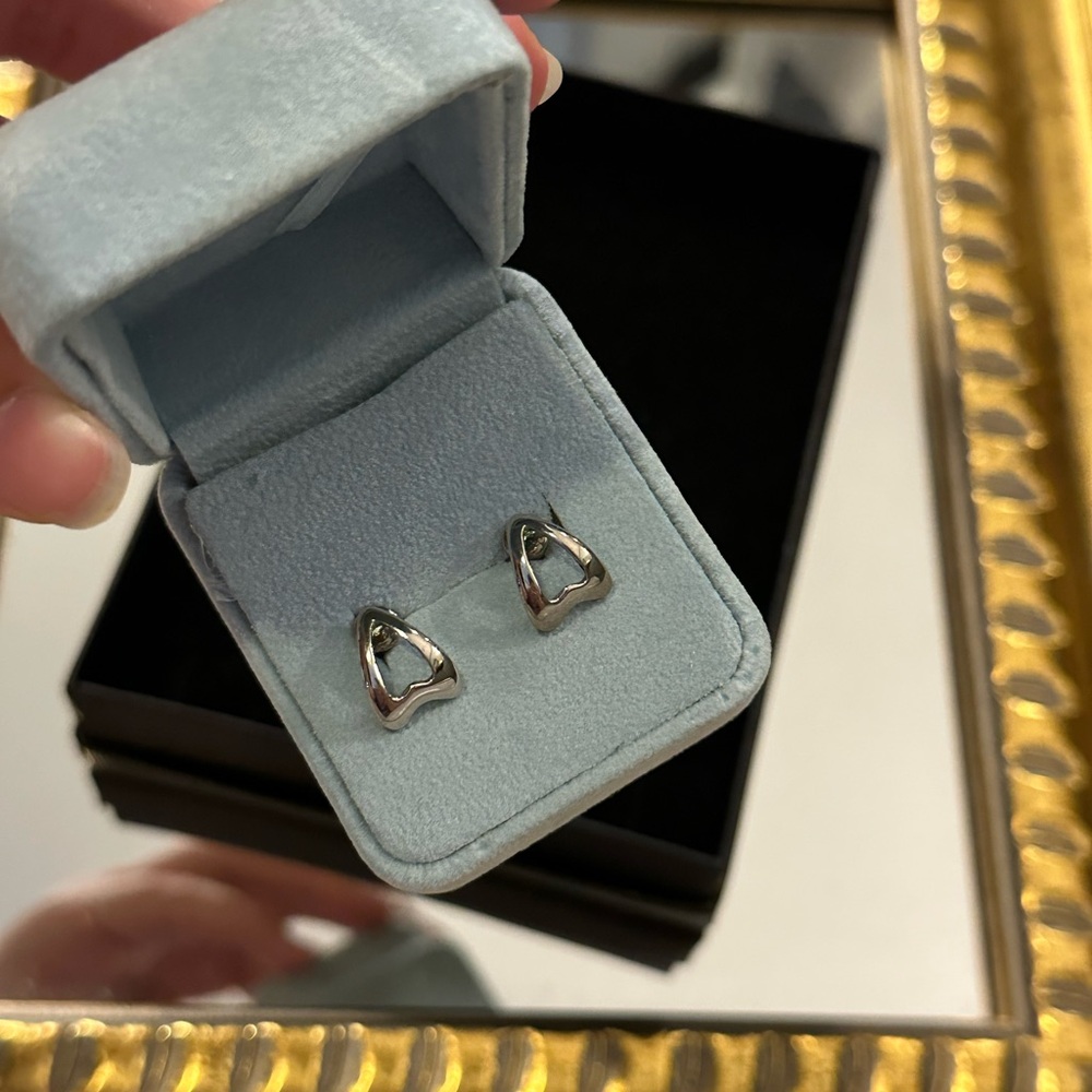 Heart Earrings + Box